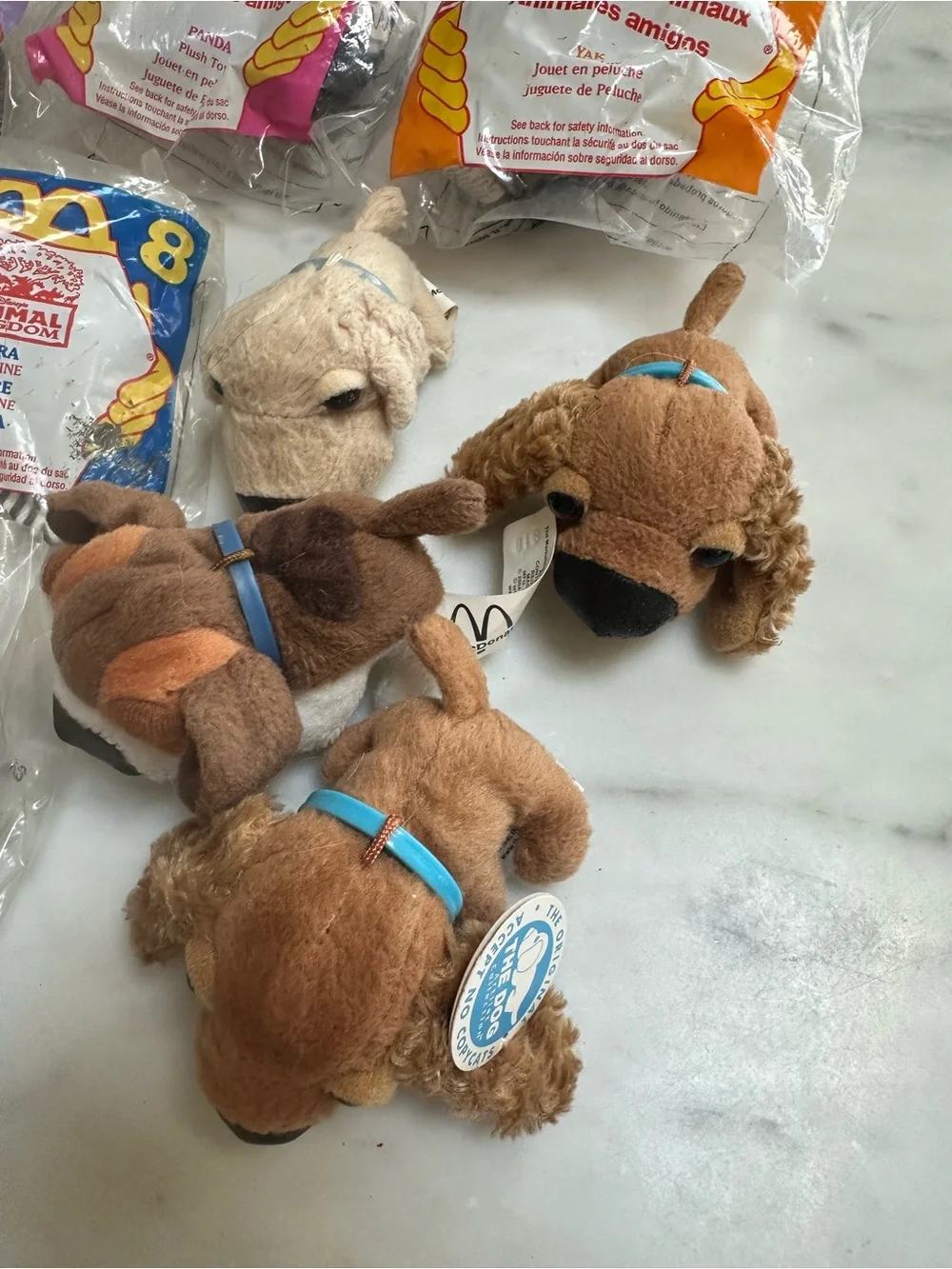 Vintage McDonald’s Animal Kingdom, The Dog, & Battle Bots Toys